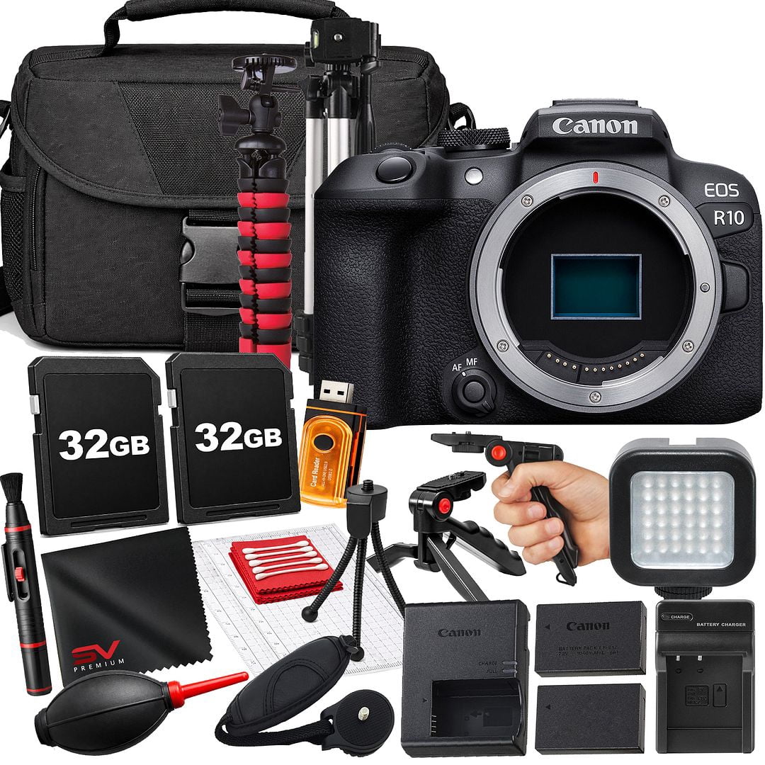 Canon EOS R10 24.2 Megapixel APS-C Sensor Mirrorless Camera Body Large ...