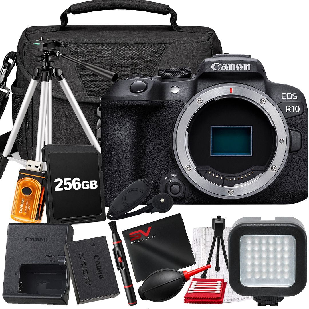 Canon EOS R10 24.2 Megapixel APS-C Sensor Mirrorless Camera Body Small ...
