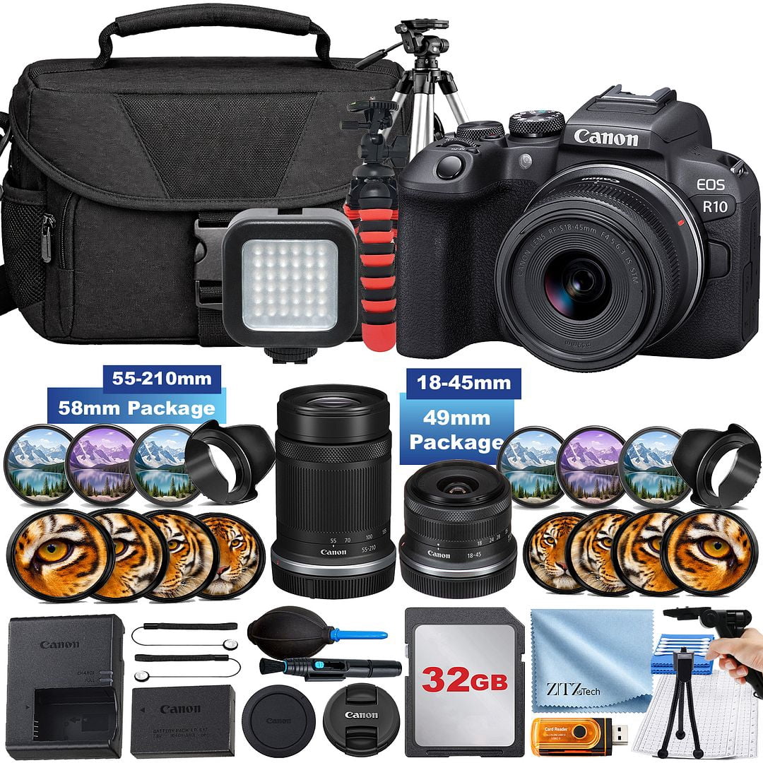 Canon EOS R10 24.2 Megapixel APS-C Sensor Mirrorless Camera With 18 ...