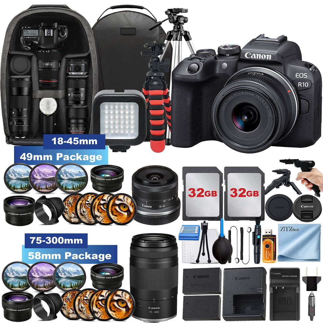 Canon EOS R10 24.2 Megapixel APS-C Sensor Mirrorless Camera With 18 ...