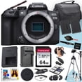 thumbnail image 1 of Canon EOS R10 Mirrorless Camera (Body Only) + 64 GB Memory + Tripod + Monopod + Extra Battery + More (21pc Bundle) (International Version), 1 of 5