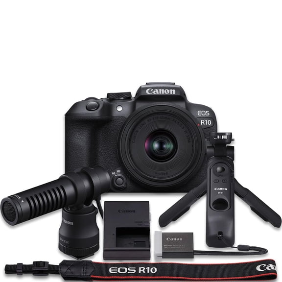 Canon EOS R10 Mirrorless Camera Video Creator kit | Canon USA Model