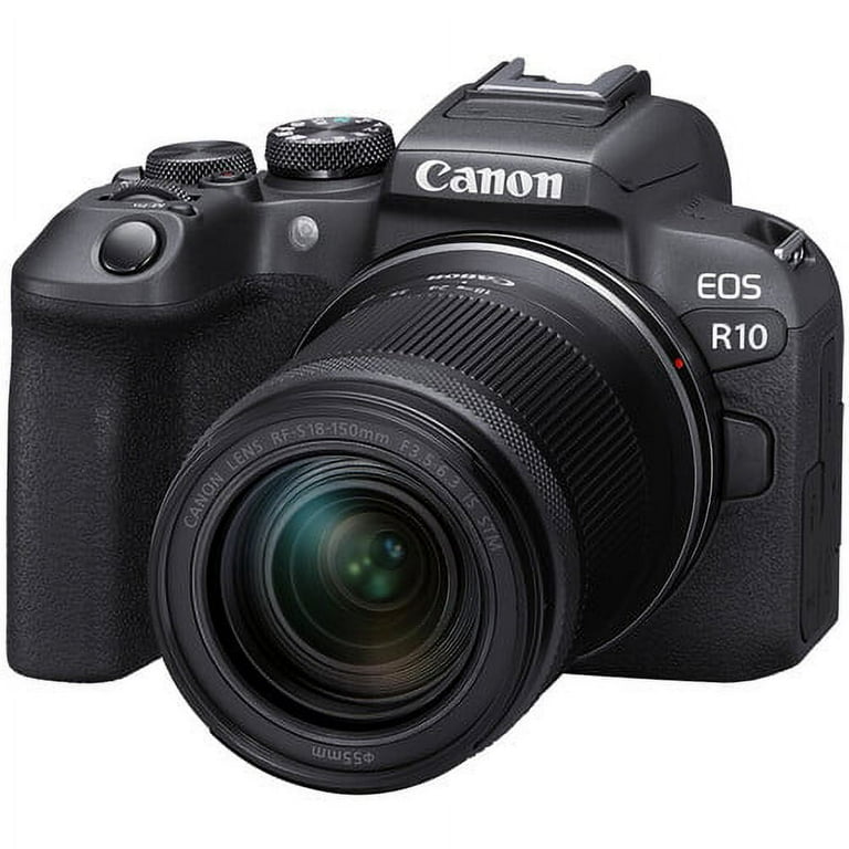 Canon EOS R10 Portable Mirrorless Camera with 18-150mm Lens, 4K