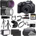 thumbnail image 1 of Canon EOS R10 Mirrorless Camera with 18-45mm Lens + 32GB + Extra Battery+ 9 PC Filter- ULTIMATE Kit, 1 of 10