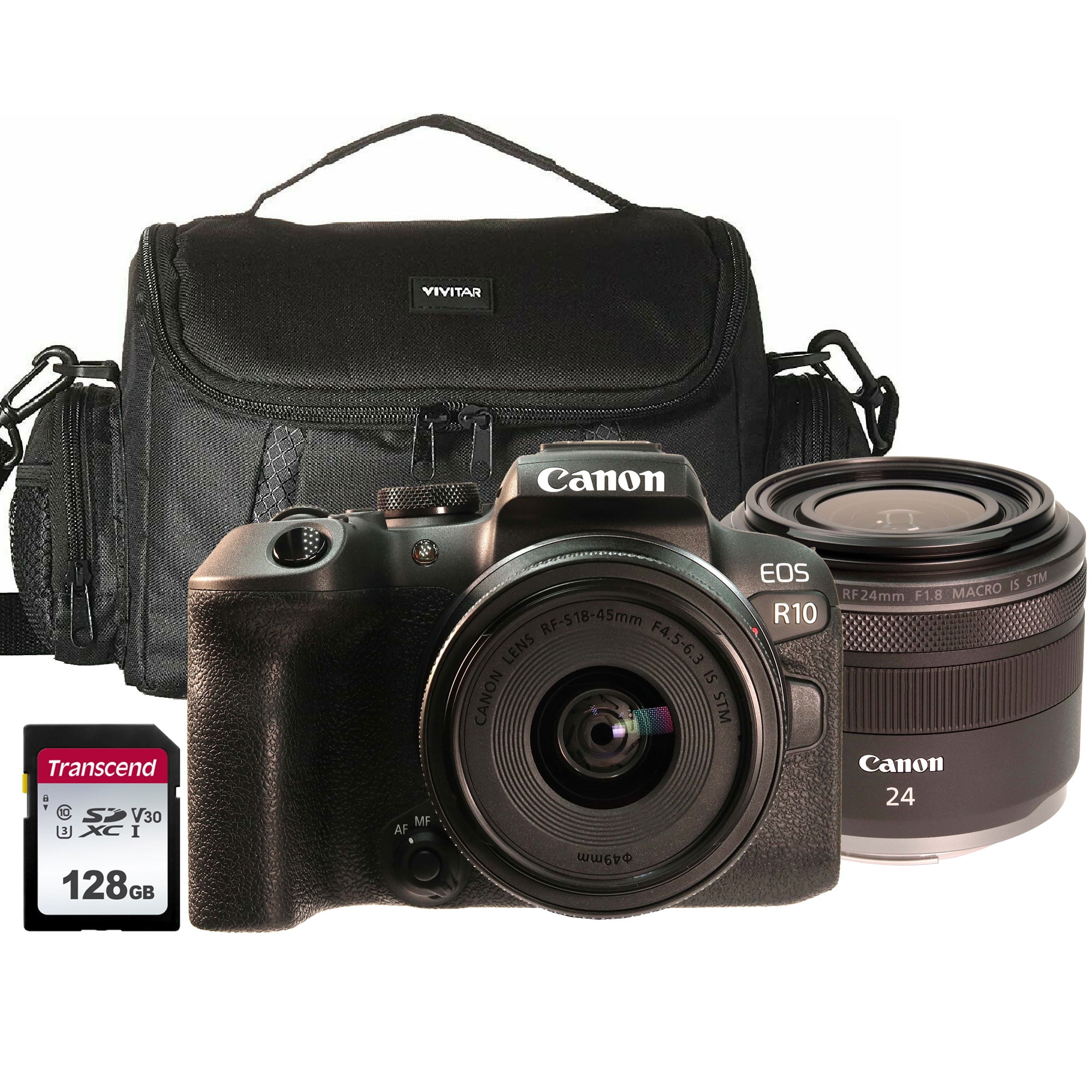 Canon EOS R10 Mirrorless Camera with 18-45mm Lens and Canon