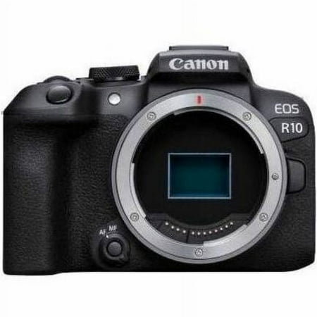 Canon - EOS R10 Mirrorless Camera (Body Only) - Black