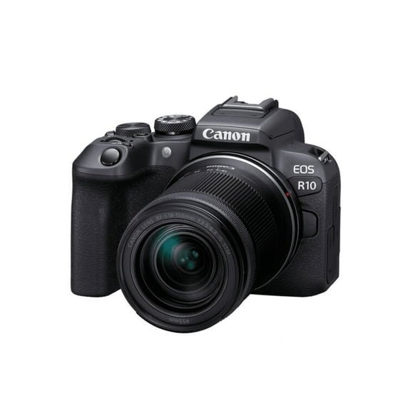 Canon EOS R10 Mirrorless Digital Camera with 18-150mm Lens F3.5-6.3 IS STM KIT | NEW & SEALED | BLACK | IMPORTED MODEL