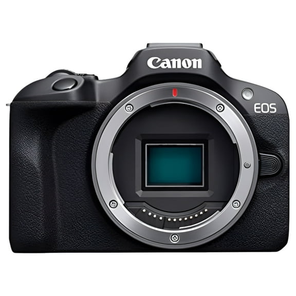 Canon EOS R100, 24.1MP, RF Mount, Mirrorless Camera, DIGIC 8, Wi-Fi, Bluetooth, Lightweight, Black (International Version)