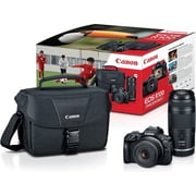 Canon EOS R100 CAM Double Zoom Lens Kit w/RF-S18-45/RF75-300mm