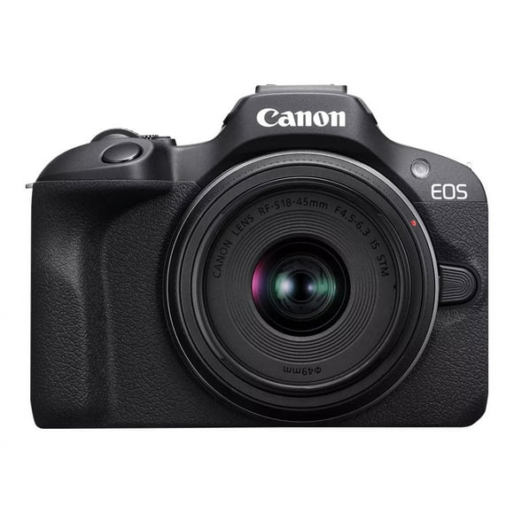 Canon EOS R100 Mirrorless Camera with RF-S18-45mm IS STM Lens, APS-C Sensor, 24.1MP, Entry-Level Creators