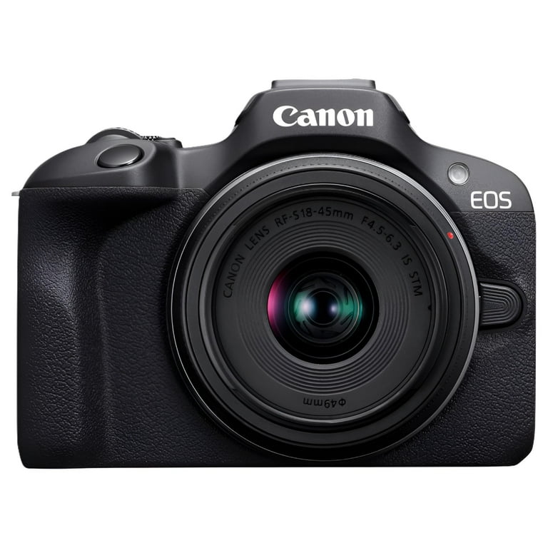 Canon EOS R100 Mirrorless Camera Body with 18-45mm Lens Canon EOS R100 Mirrorless Camera Body with 18-45mm Lens