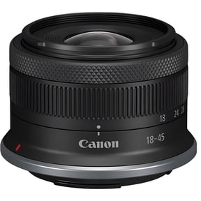Canon RF-S 18-45mm f/4.5-6.3 IS STM Standard Zoom Lens for APS-C Mirrorless Cameras (International Model)