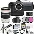 thumbnail image 1 of Canon EOS R3 Camera + RF 70-200mm f/4L IS USM Lens 128GB + Ext Bat+ 3 PC Filter- Kit (International Version), 1 of 12
