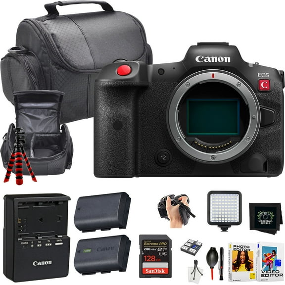 Canon EOS R5 C Mirrorless Cinema Camera Body ONLY (15 piece) (International Version)