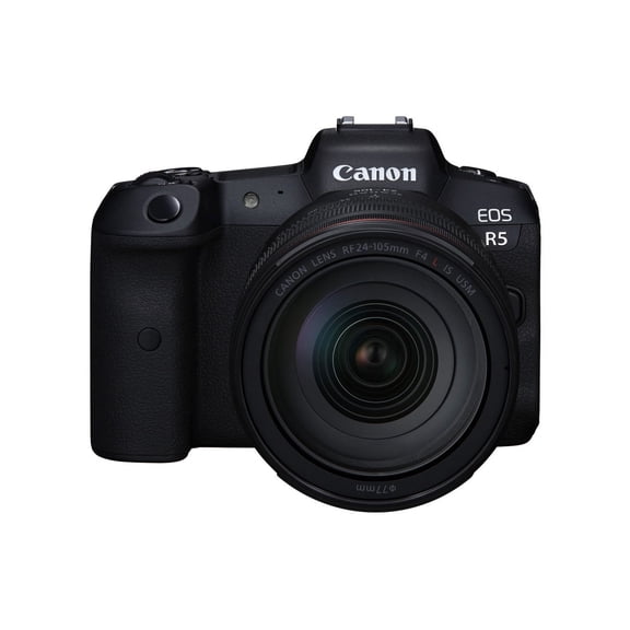 Canon EOS R5 Full Frame Mirrorless Camera + RF 24-105mm F4 L is USM Lens Kit(Sold without manufacturer warranty) (International Model)