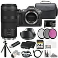 thumbnail image 1 of Canon EOS R5 II Camera + 100-400mm f/5.6-8 IS USM Lens +64GB + Ext Bat+ 3 PC Filter- Kit (International Version), 1 of 10