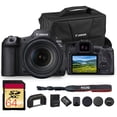 thumbnail image 1 of Canon EOS R5 Mark II Mirrorless Camera with RF 24‑105mm f/4 L IS USM Lens | 45 MP Full‑Frame CMOS, 8K RAW/4K 120p Video, Dual Pixel CMOS AF II, 8‑Stop Image Stabilization with Bag and 64GB Card, 1 of 1