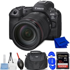 Canon EOS R5 Mark II Mirrorless Camera with 24-105mm Lens, 50.3MP, Full-Frame CMOS, Black, 1 (International Model)
