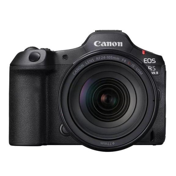 Canon EOS R5 Mark II Mirrorless Camera with RF 24-105mm f/4 L IS USM Lens (Sold without manufacturer warranty)
