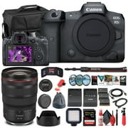 Canon EOS R5 Mirrorless Camera Body W/ Canon RF 24-70mm Lens - Advanced Bundle International Version
