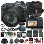 Canon EOS R5 Mirrorless Camera W/ 24-105mm f/4L Lens 4147C013 - Advanced Bundle International Version