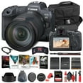 thumbnail image 1 of Canon EOS R5 Mirrorless Camera W/ 24-105mm f/4L Lens 4147C013 - Basic Bundle (International Version), 1 of 8