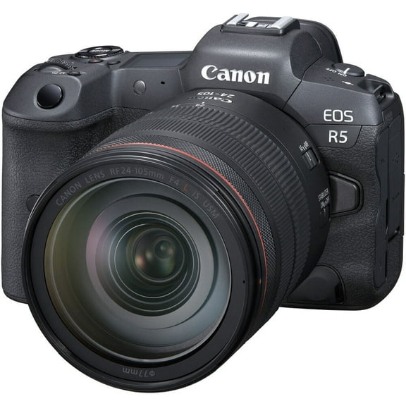 Canon EOS R5 Mirrorless Camera with RF 24-105mm f/4L IS USM Lens 4147C013