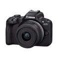 thumbnail image 1 of Canon EOS R50 Mirrorless Camera with 18-45mm Lens- 24.2 MP Waterproof Smartphone Integration Mirrorless Digital Camera, Black (International Version), 1 of 15