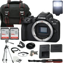 Canon EOS R50 Mirrorless Camera + 2X 64GB Memory + Case + Filters + More (20pc Bundle)