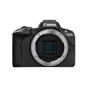 Canon EOS R50 Mirrorless Camera Body Black, 24.2MP, 4K Video, DIGIC X, Subject Tracking (Sold without manufacturer warranty)