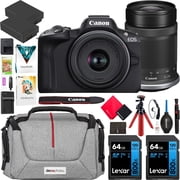 Canon EOS Adjustable Digital Camera Universal Accessory Bundle, Black
