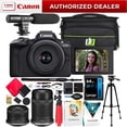 thumbnail image 1 of Canon EOS R50 Mirrorless Camera Dual Lens Kit 18-45mm & 55-210mm RF-S IS STM Lenses Deco Gear Bundle with Photography Bag +Microphone +Tripod +Software & Much More | AUTHORIZED CANON PARTNER, 1 of 12