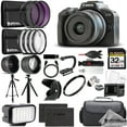 thumbnail image 1 of Canon EOS R50 Mirrorless Camera with 18-45mm Lens (Black) + 32GB + Extra Battery+ 9 PC Filter- ULTIMATE Kit (International Version), 1 of 10
