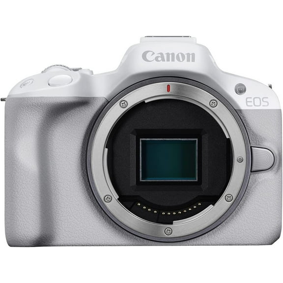 Canon EOS R50 Mirrorless Camera Body Only (White) 5812C002
