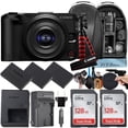 thumbnail image 1 of Canon EOS R50 V Mirrorless Camera (Body Only) with 14-30mm Lens + 2 Pack 128GB Memory Card + 3 Pieces Battery + Backpack + Tripod + ZeeTech Accessory Bundle (International Version), 1 of 8