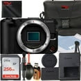 thumbnail image 1 of Canon EOS R50 V Mirrorless Camera (Body Only) with SanDisk 256GB Memory Card + Case + SV Premium Accessory Bundle (International Version), 1 of 8