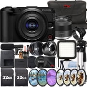 Canon EOS R50 V Mirrorless Camera with 14-30mm Lens + 32GB Memory Card + Case + Tripod + SV Premium Accessory Bundle International Version