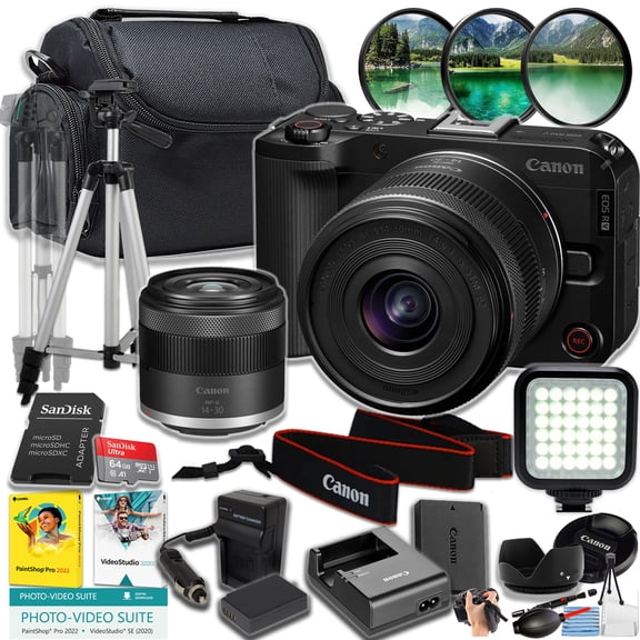 Canon EOS R50 V Mirrorless Camera with 14-30mm f/4-6.3 Lens