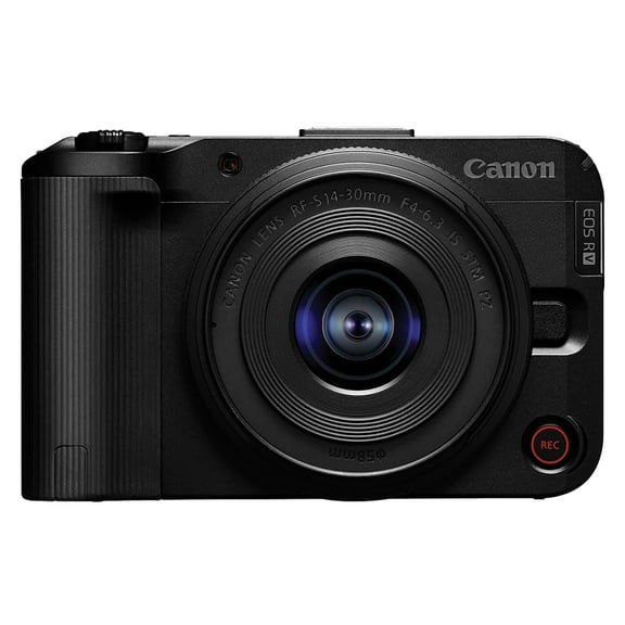 Canon EOS R50 V Mirrorless Digital Camera with RF-S 14-30mm IS STM PZ Lens - International Version