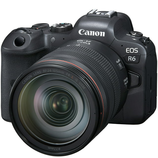 Canon EOS R6 20.1 Megapixel Mirrorless Camera with Lens, 0.94", 4.13"