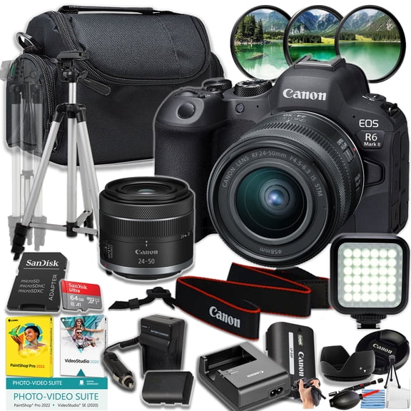 Canon EOS R6 Mark II Mirrorless Camera Body Only (International Version)