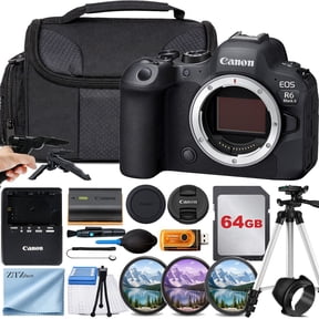 Canon EOS R6 Mark II Mirrorless Camera 24.2MP Full-Frame Sensor, 4K60p Video (International Version)