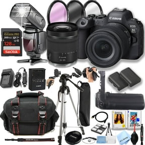 Canon EOS R6 Mark II Mirrorless Digital Camera with RF 24-105mm f/4-7.1 STM Lens, 24.2MP, and More Black (International Version)