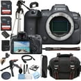 thumbnail image 1 of Canon EOS R6 Mirrorless Digital Camera Body Only + Als Variety Accessories Includes: 2X 64GB Memory + Case + Tripod + Grip Pod + HDMI Cable + More 22pc Bundle (International Version), 1 of 8