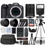 Canon EOS R7 Mirrorless 32.5 MP Digital Camera Body + 18-150mm 32GB Bundle - International Version
