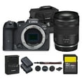 thumbnail image 1 of Canon EOS R7 Mirrorless Camera | 32.5MP APS-C Sensor 4K 60p Video | Fast Autofocus In-Body Stabilization for Wildlife and Sports (5137C002) + Canon RF 28-70mm Lens + LP-E6P Battery + 64GB Card + Bag, 1 of 8