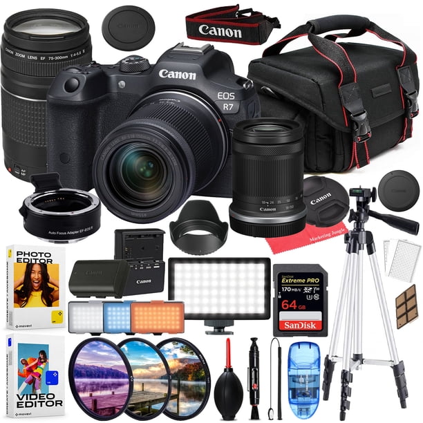 Canon R7 Kit + Accessories | Canon for electronics retail 