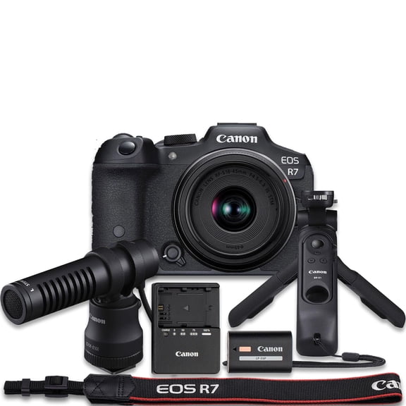 Canon EOS R7 Mirrorless Camera Video Creator kit | Canon USA Model