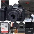 thumbnail image 1 of Canon EOS R7 Mirrorless Camera with RF-S 18-45mm Lens + SanDisk 32GB Memory Card + Case + SV Premium Accessory Bundle (International Version), 1 of 8