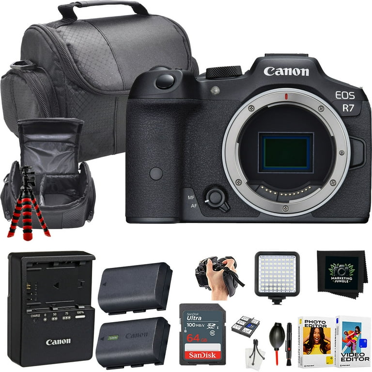 Canon EOS R7 Mirrorless camera Body ONLY (15 piece) (International 